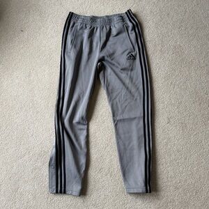 adidas Gray Joggers with Black Accents